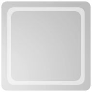 LED огледало за баня, 60x60 см