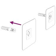 LED огледало за баня, 50x80 см