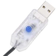 Конусовидна коледна елха, студено бяло, 108 LED, 70x180 см