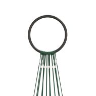 Коледна елха на флагщок, цветно, 732 LED, 500 см