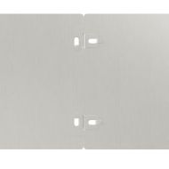 Градински кантове 10 бр 15x103 см гъвкави кортенова стомана