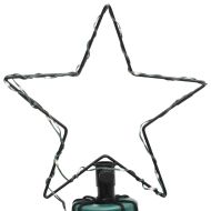 Конусовидна коледна елха, топло бяло, 108 LED, 70x180 см