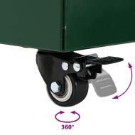 Основа за чадър Зелен 45 x 45 x 45 cm Стомана