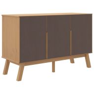 Сайдборд OLDEN, кафяв, 114x43x73,5 см, бор масив