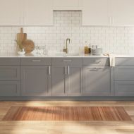 Килим, правоъгълен, натурален, 60x200 см, бамбук