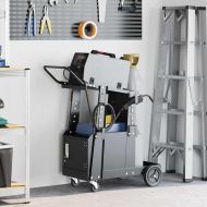 Количка за заваряване Черно 91 x 47 x 96 см Стомана