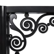 Коледна LED лампа за стена с Дядо Коледа, червена, 40x27x45 см