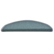 Изтривалки за стълби, 30 бр., 56x17x3 см, морскосини, полукръгли