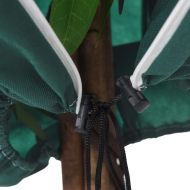 Зимни покривала за растения с цип, 10 бр, 70 г/м², 1x1,55 м