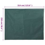 Зимни покривала за растения с цип, 10 бр, 70 г/м², 3,14x2,5 м