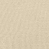 Комплект дивани 4 части с възглавници кремав плат текстил