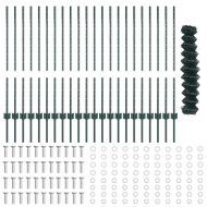 Ограда с пост Зелен 1 x 25 m Стомана