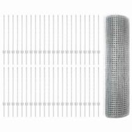 Ограда с пост Сребрист 0,8 x 100 м Стомана