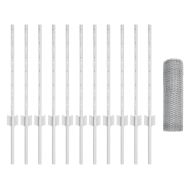 Ограда с пост Сребрист 0,5 x 25 м Стомана