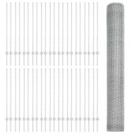 Ограда с пост Сребрист 1,2 x 100 m Стомана