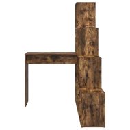 Ъглово бюро с рафт Димян дъб 101,5 x 149,5 x 149,5 см