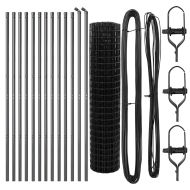 Ограда с пост Сив 1 x 25 m Стомана