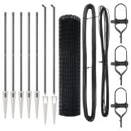 Ограда с пост Сив 1,2 x 10 m Стомана