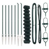 Стълб за ограда. Зелен 10 x 1 м (мрежа 60 x 60 мм)