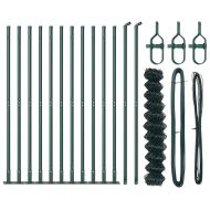 Стълб за ограда. Зелен 25 x 1 м (мрежа 40 x 40 мм)