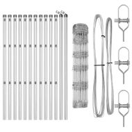Стълб за ограда. Галванизирана 25 x 0,8 m Стомана