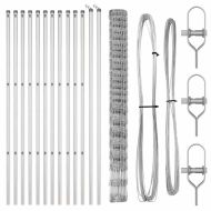 Стълб за ограда. Галванизирана 25 x 1,6 м Стомана
