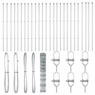 Стълб за ограда. Галванизирана 50 x 1,2 m Стомана