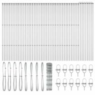 Стълб за ограда. Галванизирана 100 x 1 м Стомана
