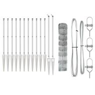 Стълб за ограда. Галванизирана 50 x 0,8 m Стомана