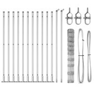 Стълб за ограда. Галванизирана 25 x 1,2 м Стомана