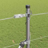 Стълб за ограда. Галванизирана 50 x 1,4 м Стомана