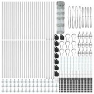 Стълб за ограда. Галванизирана 100 x 0,8 м Стомана