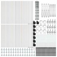Стълб за ограда. Галванизирана 100 x 1 м Стомана