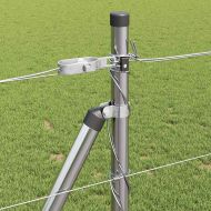 Стълб за ограда. Галванизирана 100 x 1 м Стомана