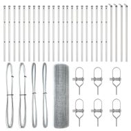 Стълб за ограда. Сребрист 50 х 0,6 м Стомана