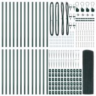 Стълб за ограда. Зелен 50 x 1 м (25 x 25 мм мрежа)