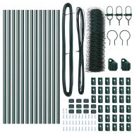 Стълб за ограда. Зелен