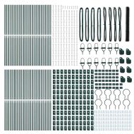 Стълб за ограда. Зелен