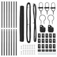 Стълб за ограда. Сив