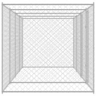 Клетка за куче Сребрист 600 x 200 x 200 см