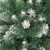 Изкуствена коледна елха със стойка, 150 см, PVC