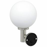 Външна стенна лампа 2 pcs Сребрист 28 x 25 x 38 см