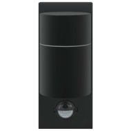 Външна стенна лампа 2 pcs Черно 6,5 x 10,5 x 16 см