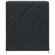 Покривало за пинг-понг маса Черно 165 х 70 х 185 см текстил