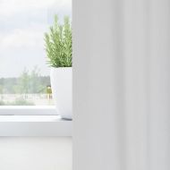 Завеси за затъмняване с пръстени 2 pcs Светло Сиво 225 x 140 см