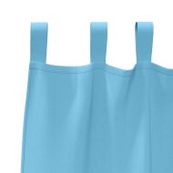 Завеси за затъмняване с пръстени 2 pcs Светло синьо