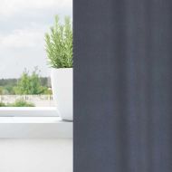 Завеси за затъмняване с пръстени 2 бр. Антрацит 225 x 140 см
