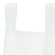 Перде от воал С завеси 2 pcs Бяло 260 x 140 см Полиестер