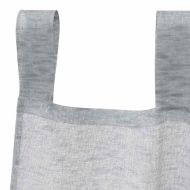 Перде от воал С завеси 2 pcs Тъмен сив 245 x 140 см Полиестер