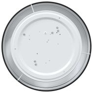 Таванна лампа с прожектори Черно 38 x 38 x 13,5 см текстил